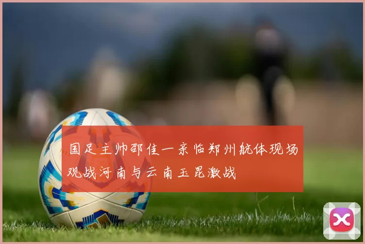 国足主帅邵佳一亲临郑州航体现场观战河南与云南玉昆激战